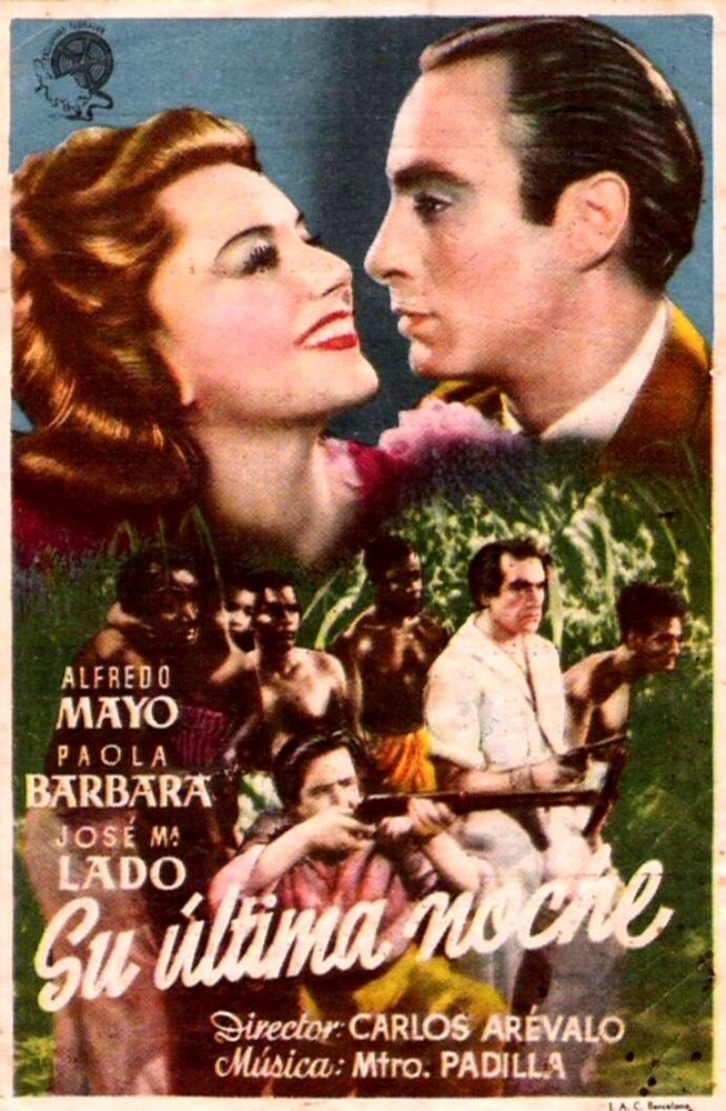 Su última noche (1945) постер